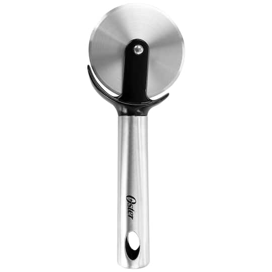 Oster Baldwyn Stainless Steel Pizza Cutter Utensil in Silver | 8.6" x 3.3" x 0.75" | Michaels®